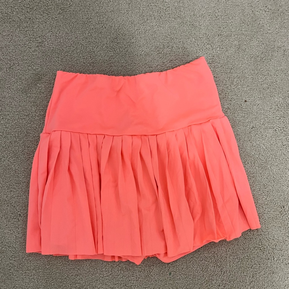 Skirt with shorts attached